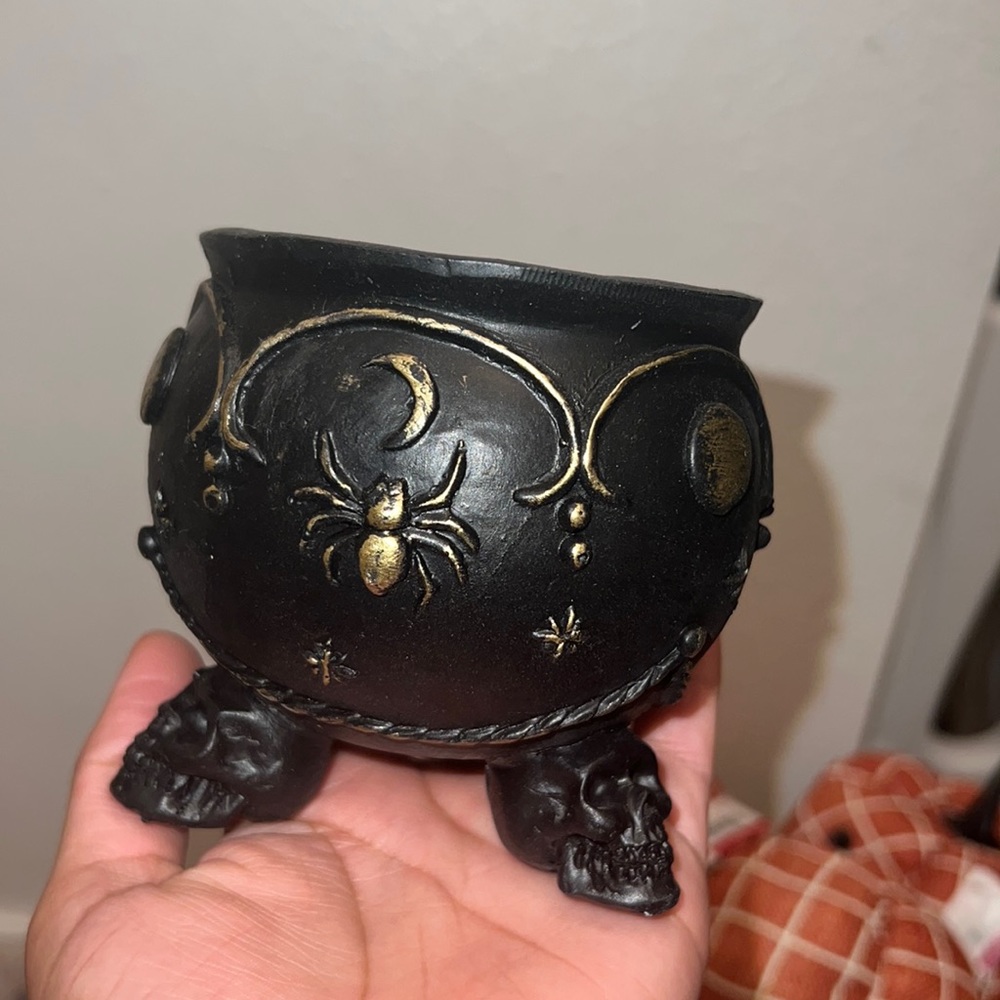 🎃Halloween cauldron  skulls
